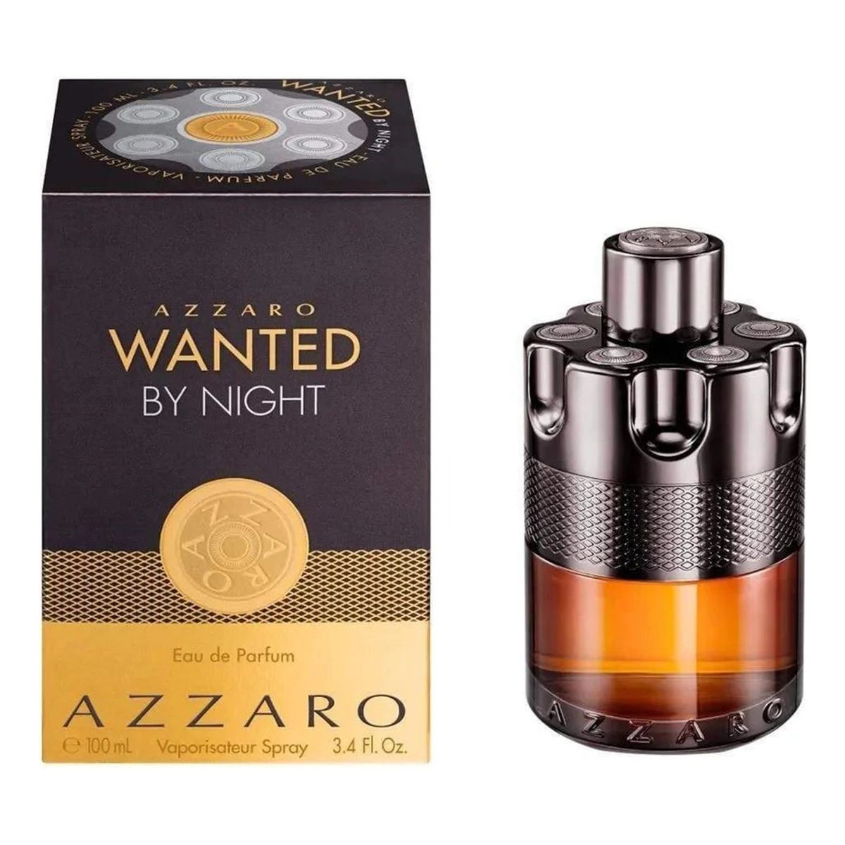 AZZARO - Perfume Amaderado Edp Hombre Azzaro Wanted By Night 100 Ml