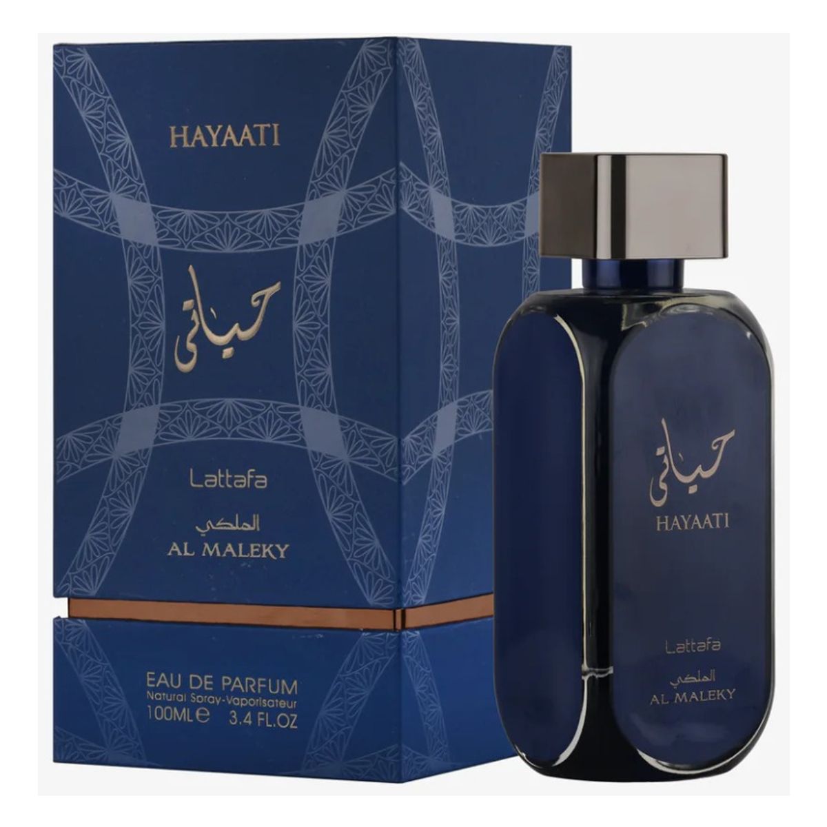 LATTAFA - Perfume Edp Unisex Árabe Lattafa Hayaati Al Maleky 100 Ml