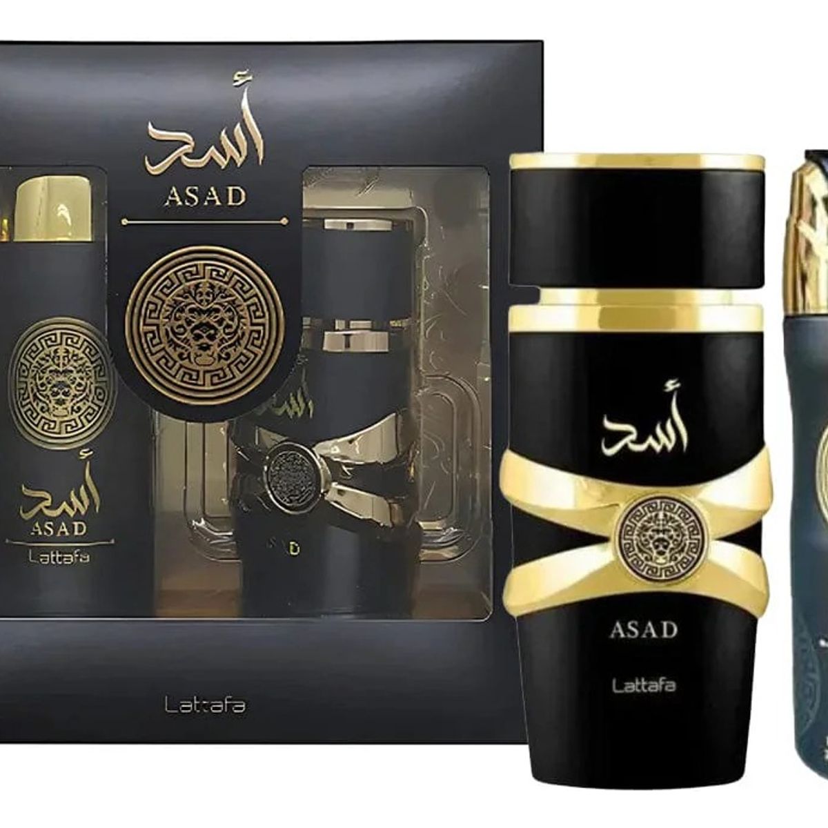 LATTAFA - Set Perfume + Spray  Lattafa Badee Al Oud For Glory 100ml