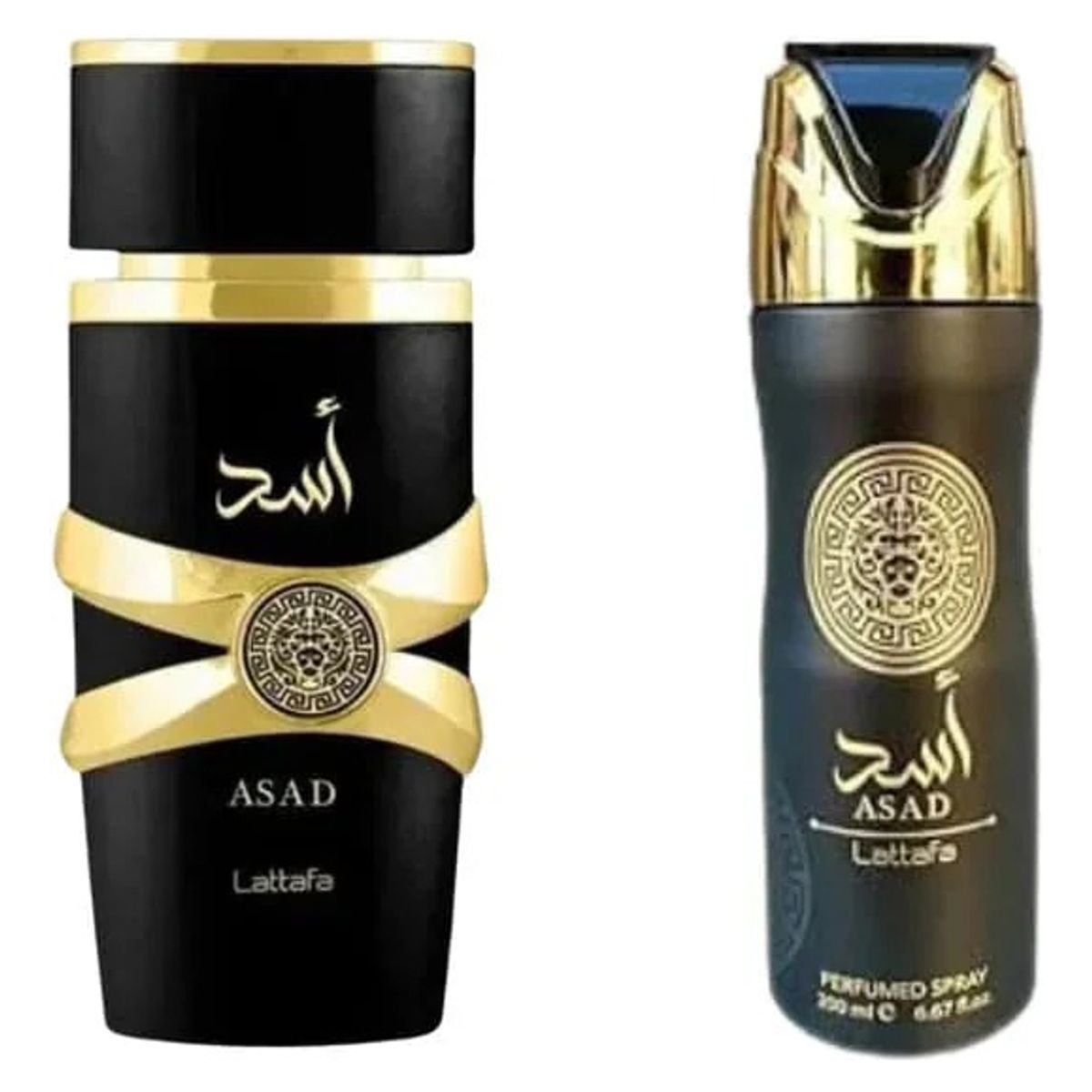LATTAFA - Set Perfume + Spray  Lattafa Badee Al Oud For Glory 100ml
