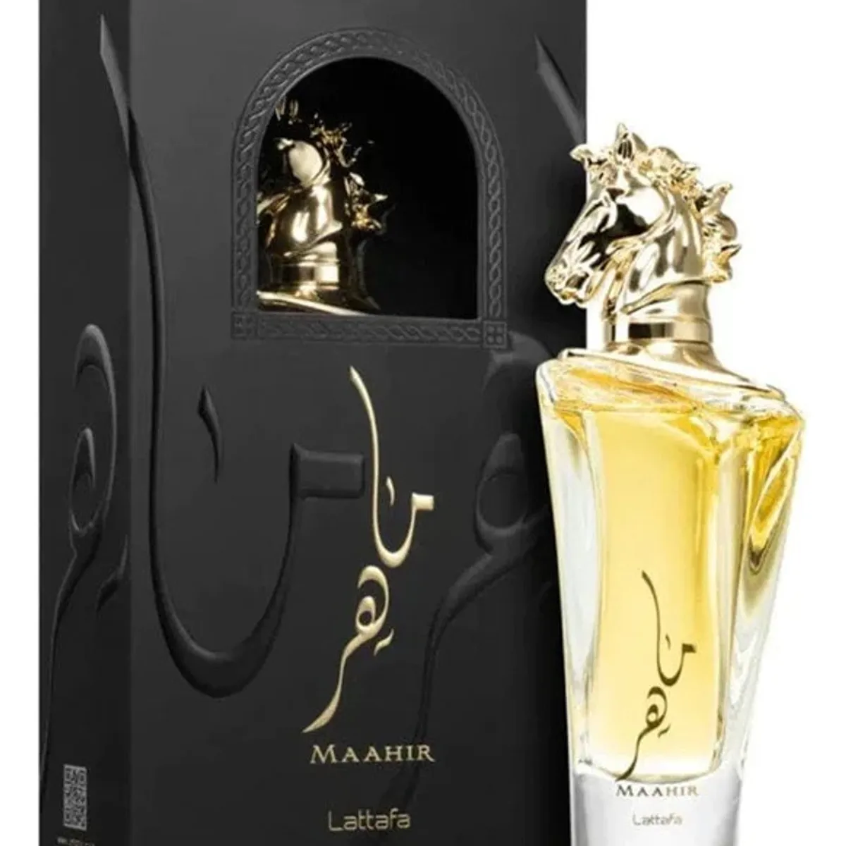 LATTAFA - Perfume Amaderado Edp Unisex Árabe Lattafa Maahir 100 Ml
