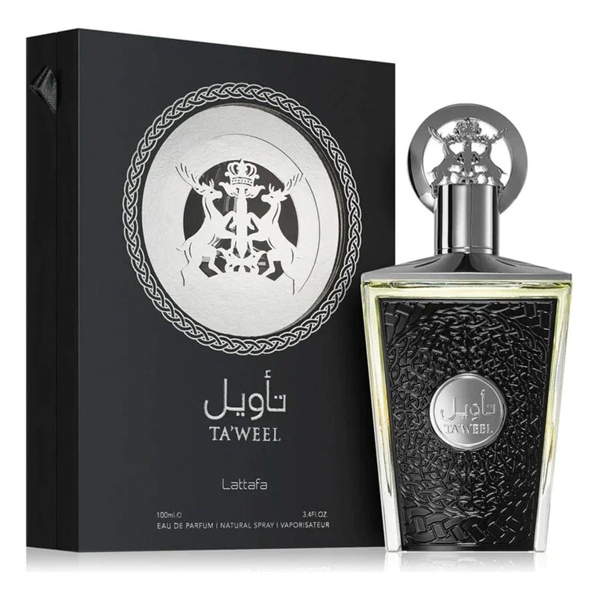 LATTAFA - Perfume Amaderado Edp Unisex Árabe Lattafa Taweel 100 Ml