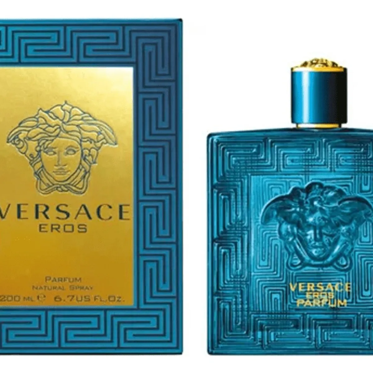 VERSACE - Perfume Hombre Versace Eros Parfum 200 Ml
