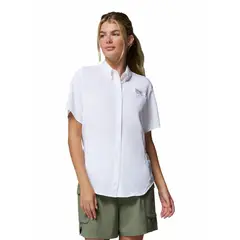 COLUMBIA - Blusa Manga Corta Mujer Tamiami II Blanco