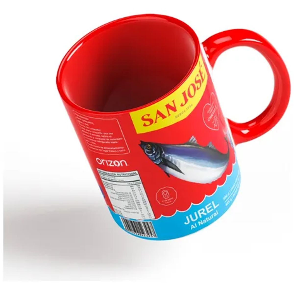SM - Taza Tazón Jurel San José Tazón Divertido Humor Chileno