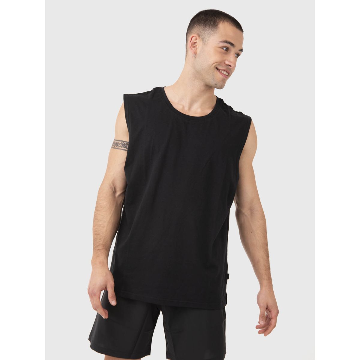 BSOUL - Polera Hombre Sleeveless Negra BSOUL