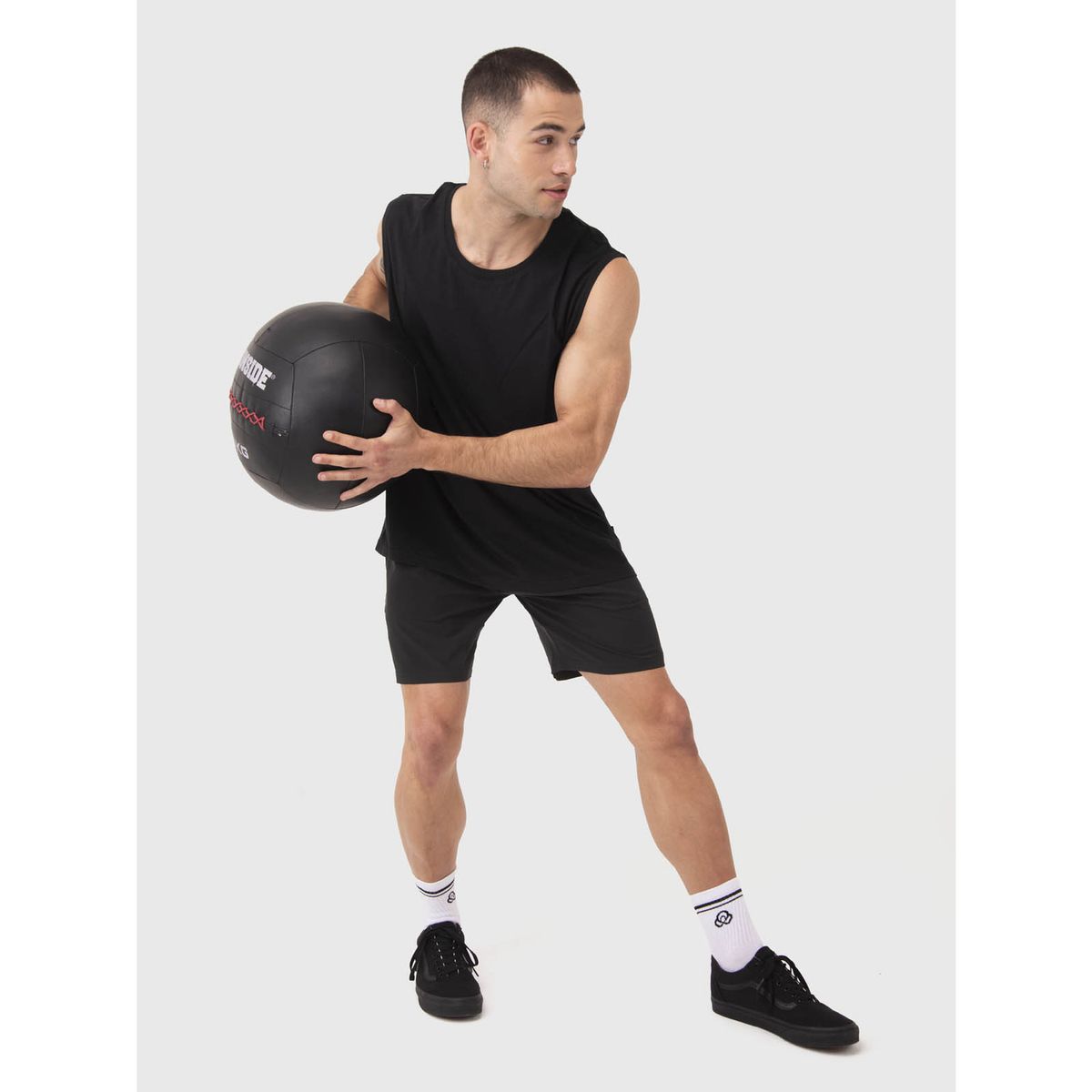 BSOUL - Polera Hombre Sleeveless Negra BSOUL