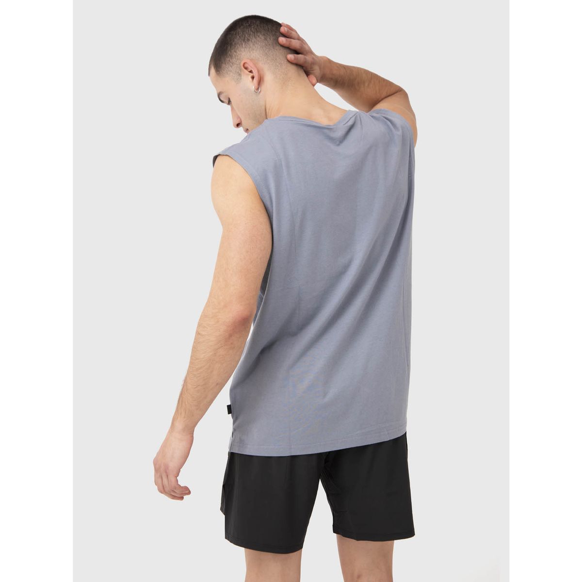 BSOUL - Polera Hombre Sleeveless Gris BSOUL