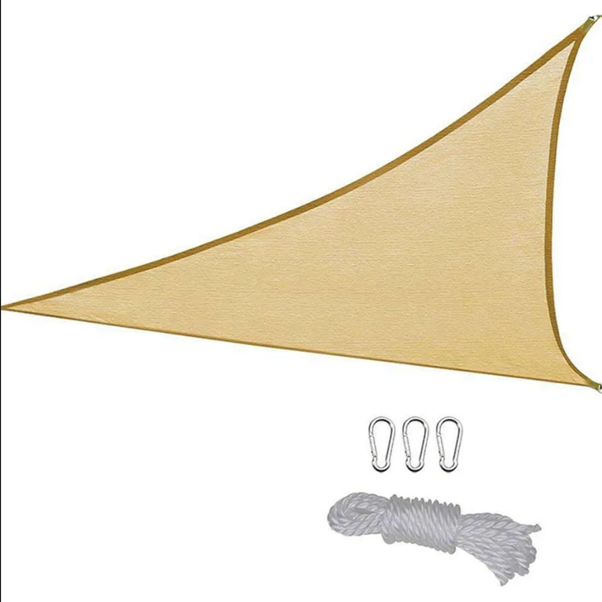 GENERICO - Toldo Vela Parasol Triangular 35 x 35