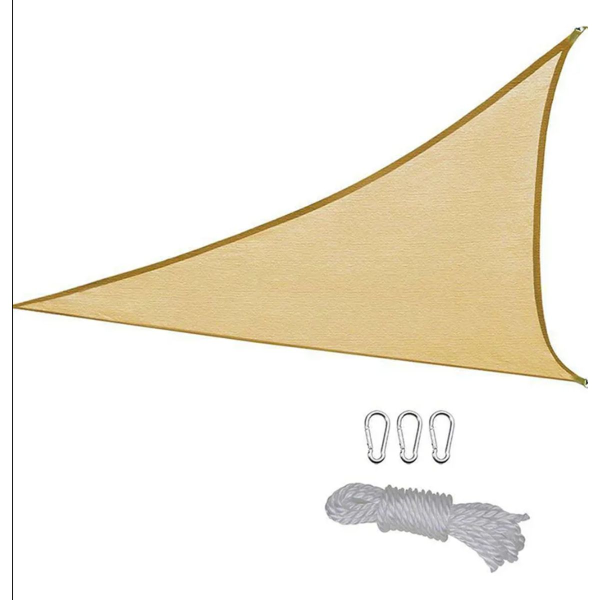 GENERICO - Toldo Vela Parasol Triangular 35 x 35