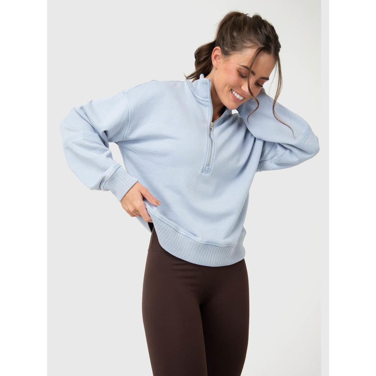 BSOUL - Polerón Mujer Lia II Gris Claro BSOUL