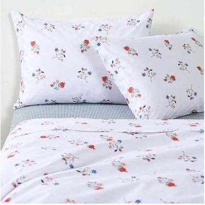 Imagen 2 del producto Juego de Sabanas 1.5 Plaza AF 144 Hilos Citrus azul