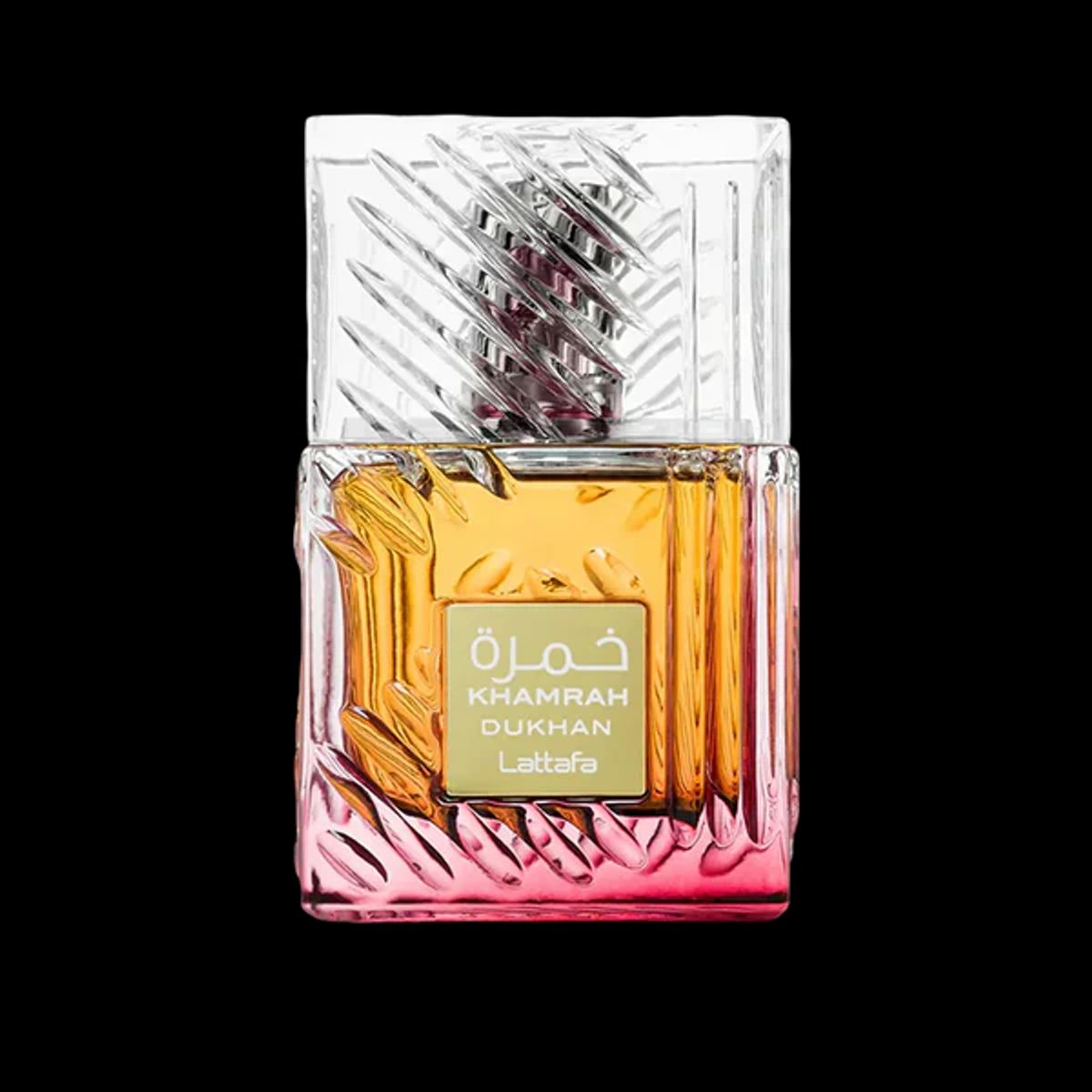 LATTAFA - Perfume Dulce Edp Unisex Árabe Lattafa Khamrah Dukhan 100 Ml