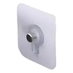 GENERICO - Perchas de Pared Adhesivas Transparentes Extra Fuertes