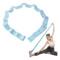 GENERICO - Banda Elástica de Resistencia 11 Niveles para Yoga