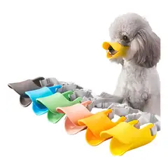 GENERICO - Bozal de Silicona Flexible para Perros Pequeños