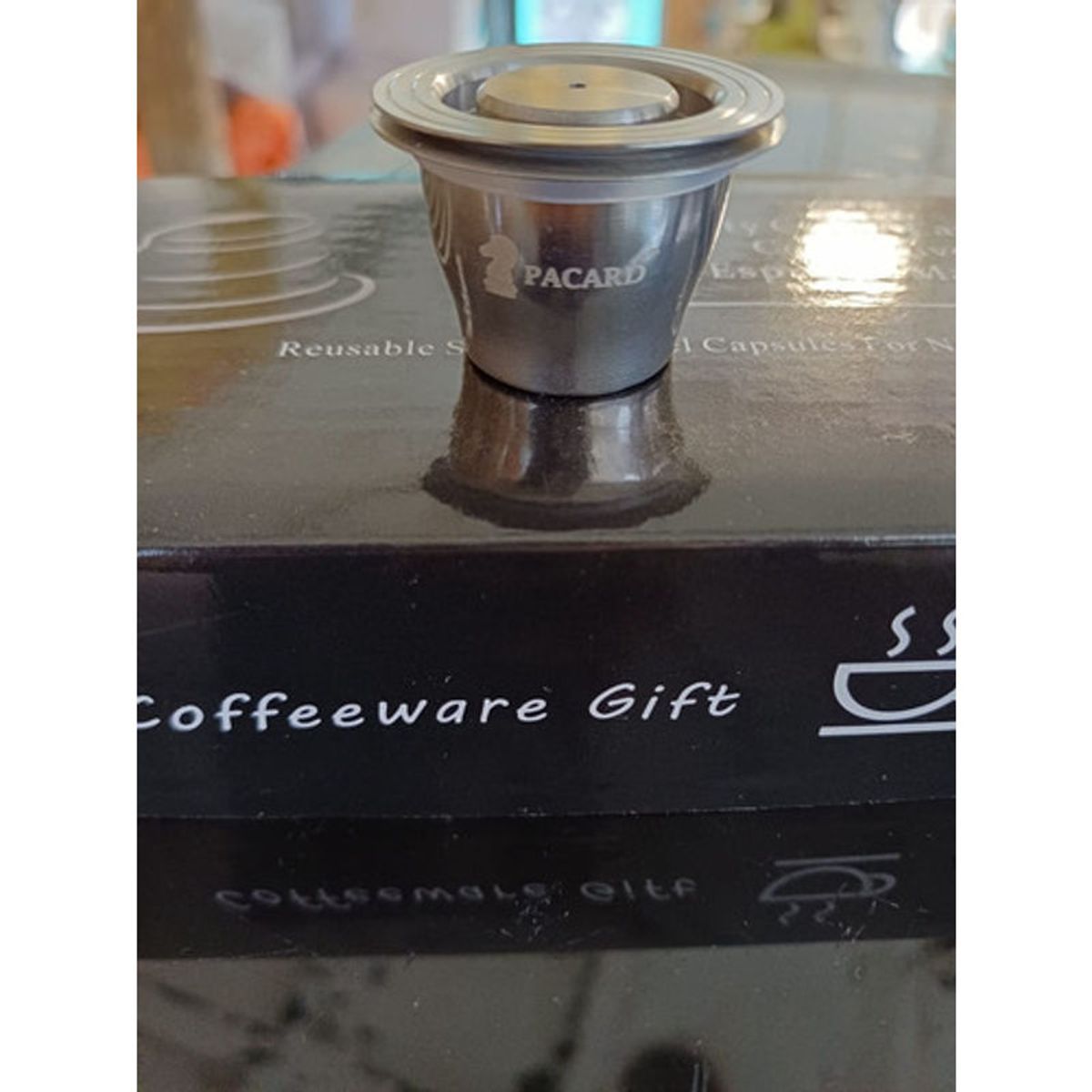 GENERICO - Cápsulas Reutilizables Acero Para Nespresso Original Pacard