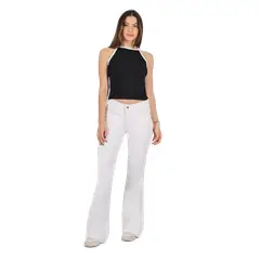 DIVINO JEANS - Jeans Pilar V Blanco