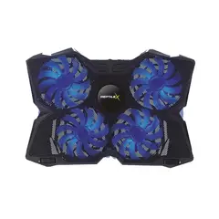 REPTILEX - Base Enfriadora RX0026 Notebook 4 Ventiladores