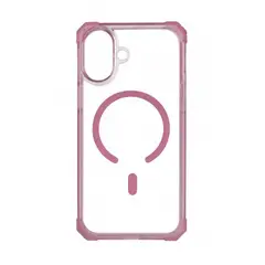 JOIGO - Carcasa Antishock Clear Para iPhone 17 Magsafe Rosado
