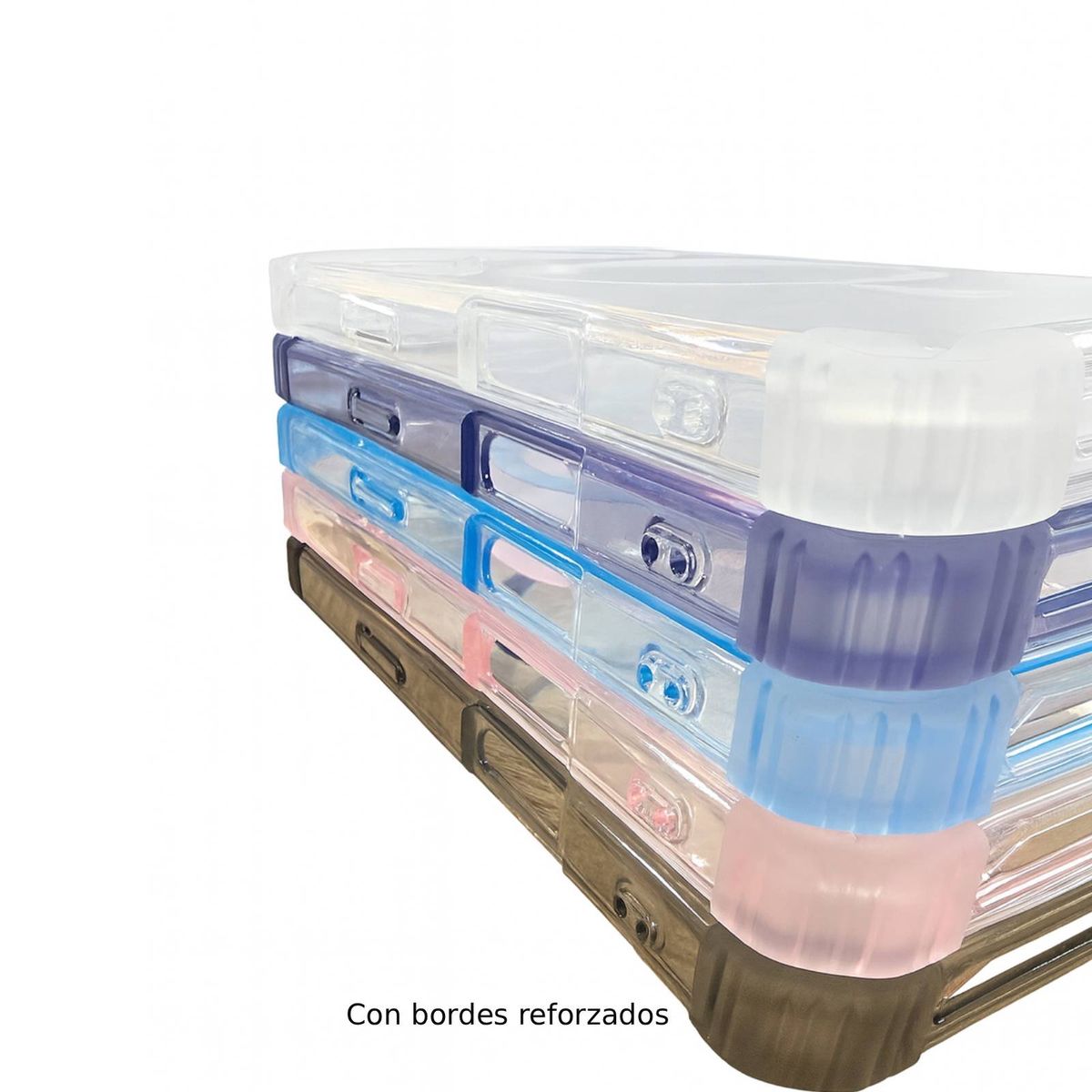 JOIGO - Carcasa Antishock Clear Para iPhone 17 Magsafe Lila