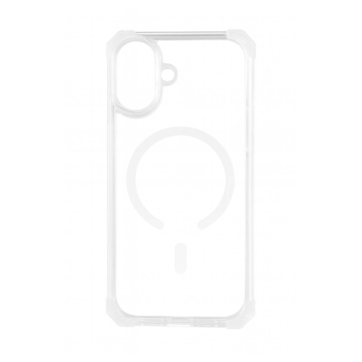 JOIGO - Carcasa Antishock Clear Para iPhone 17 Magsafe Blanco