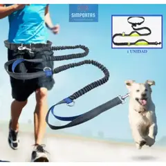 GENERICO - Cinturón Resistente para Correr con Perro Doble Gancho