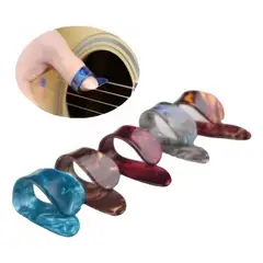 GENERICO - Protectores Dedos Guitarra Tipo Uñeta 4 en 1