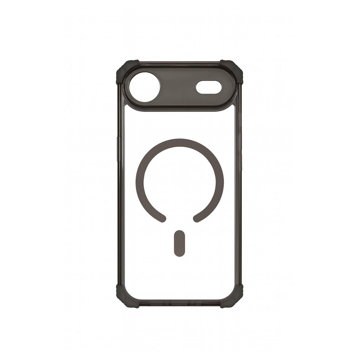 JOIGO - Carcasa Antishock Clear Para iPhone 17 Air Magsafe Negro