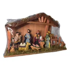 GENERICO - Set de Nacimiento Navideño Pesebre Decoración Clásica de Navidad