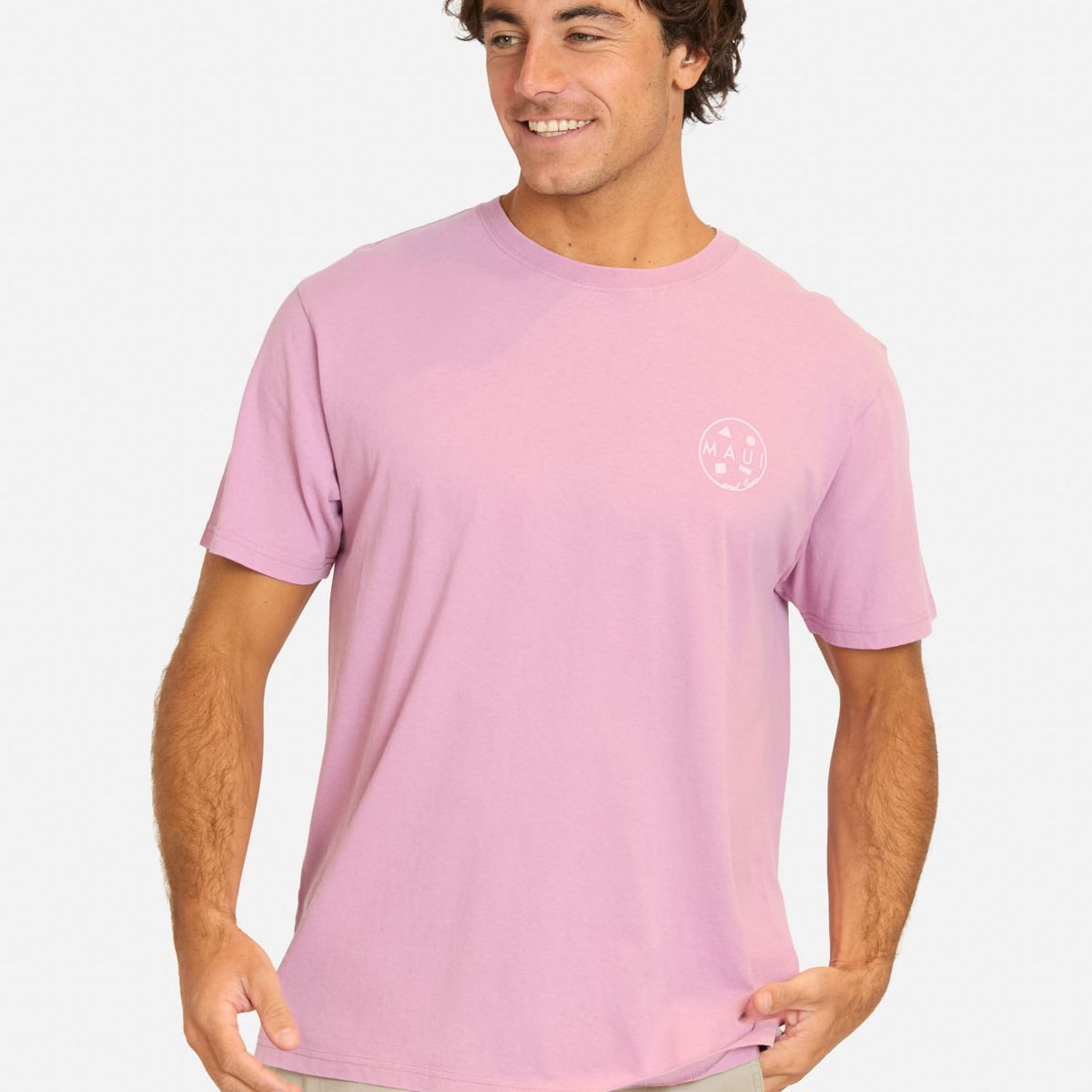 MAUI AND SONS - Polera MC Cumico Rosado Hombre Maui And Sons