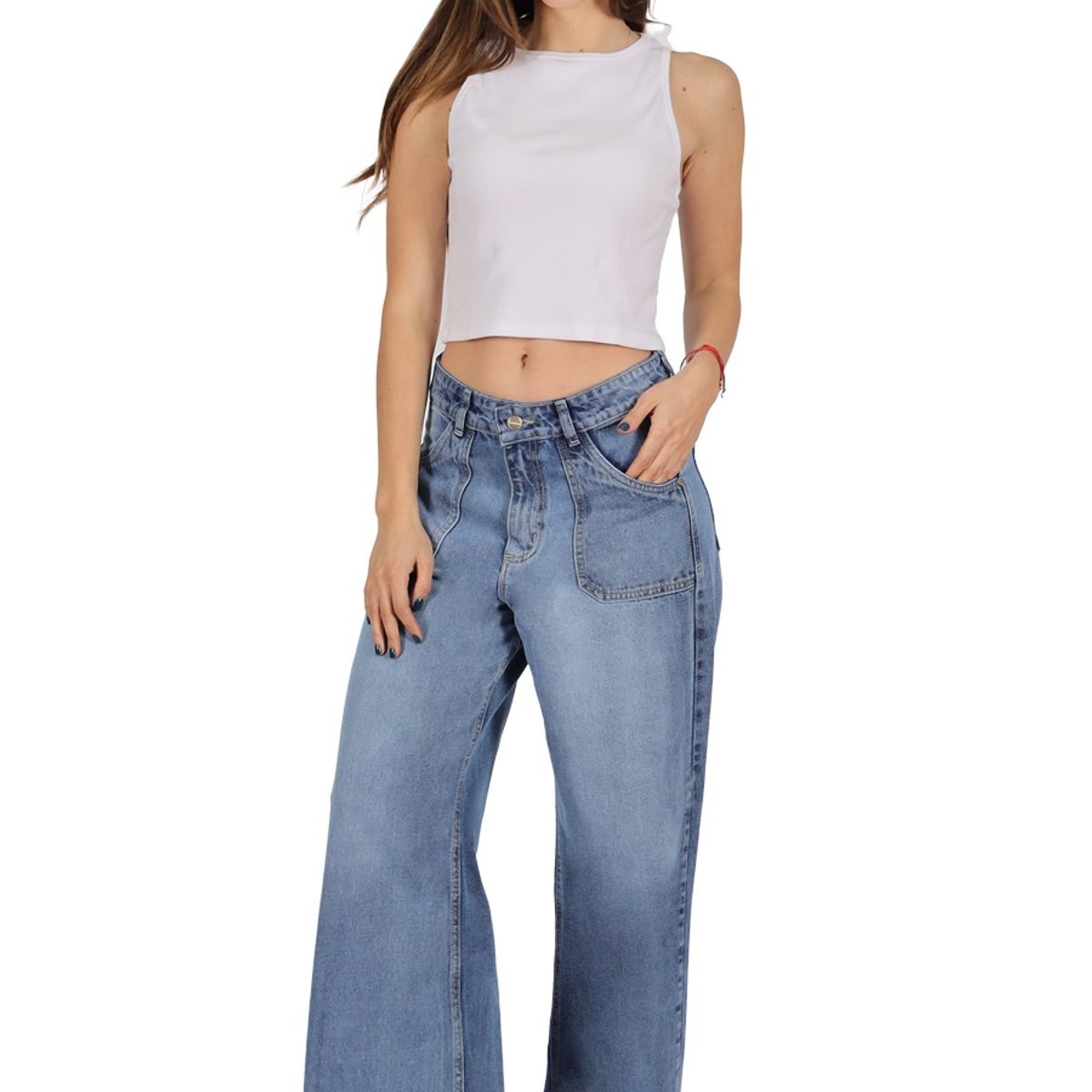 DIVINO JEANS - Jeans Sabrina II Celeste Divino Jeans