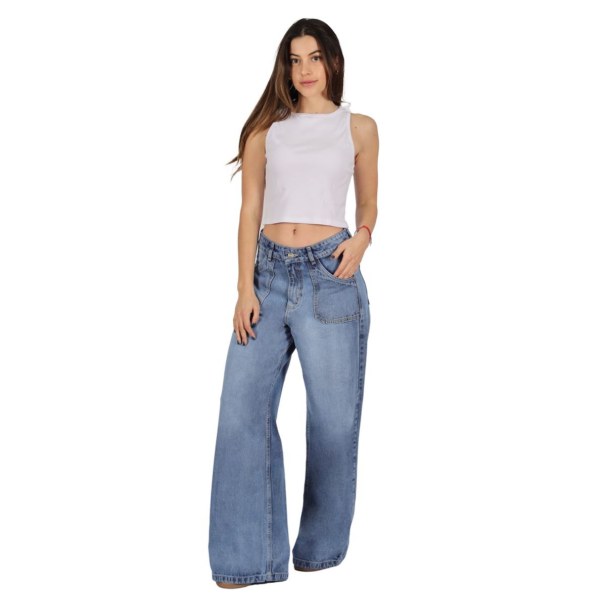 DIVINO JEANS - Jeans Sabrina II Celeste Divino Jeans