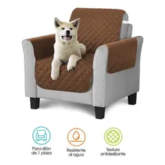 GENERICO - Funda Cobertor Protector Sofa Sillon 1 Cuerpo