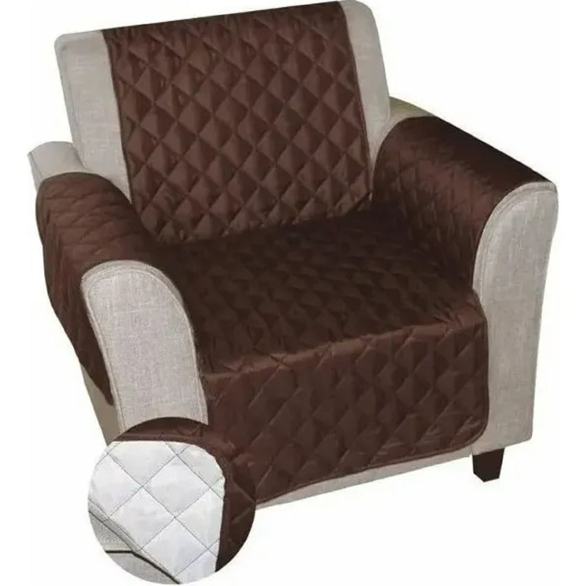 GENERICO - Funda Cobertor Protector Sofa  Sillon 1 Cuerpo