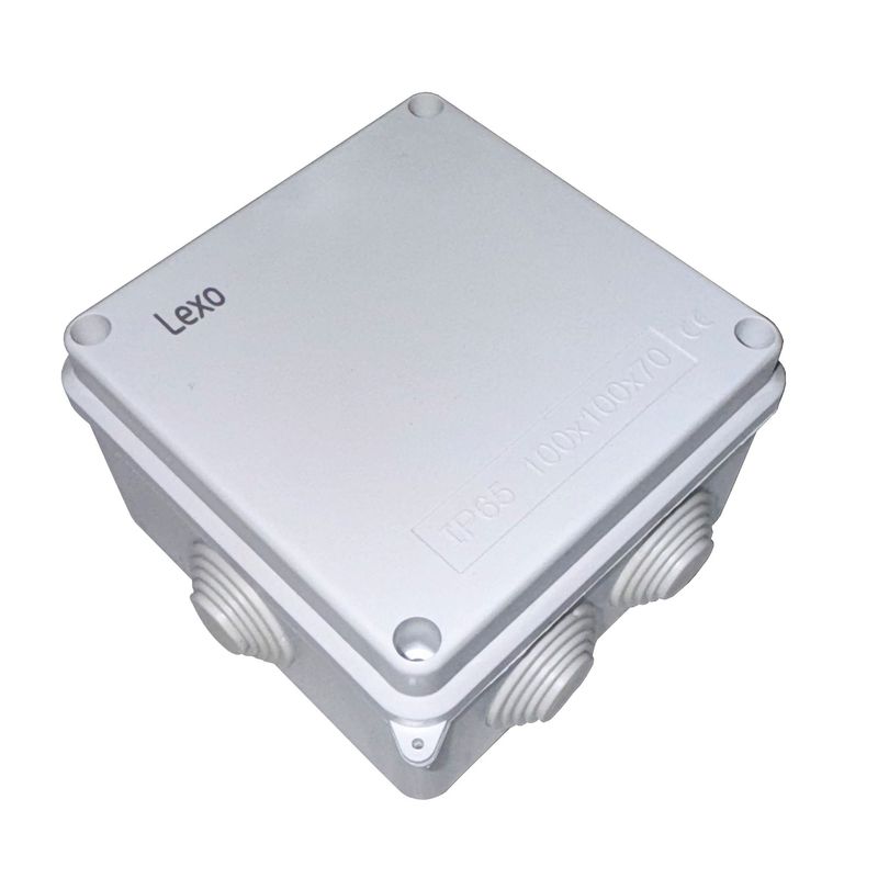 LEXO - Caja Estanca Eléctrica Cono 100x100x70 Certificada pack 10