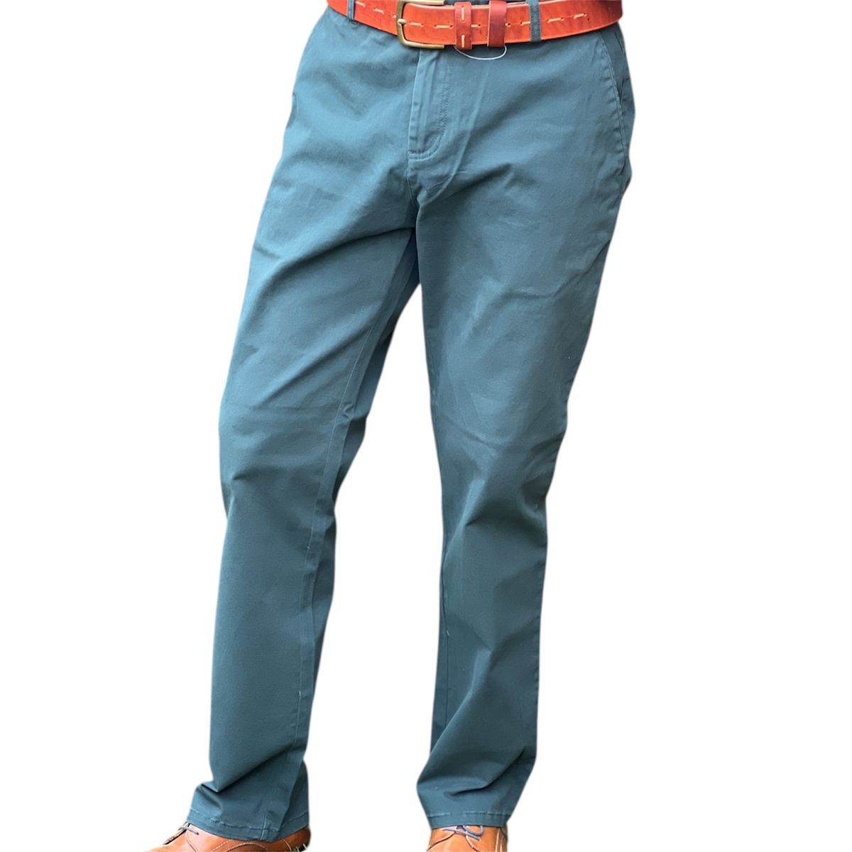 CORRALERO SASTRERIA - Pantalón Hombre Gabardina Casual -tailored Fit