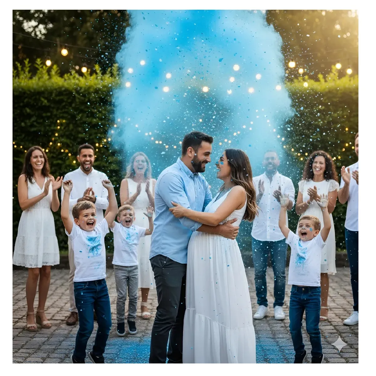 PASTELERIUSCL - Set 2 Extintor Humo Revelación De Genero Cañón Spray Color extintor revelación genero PASTELERIUSCL