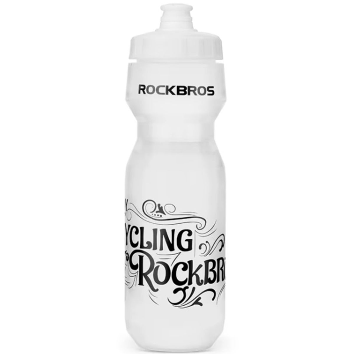 ROCKBROS - Porta Caramagiolas Rockbros con Botella Blanca y Negro