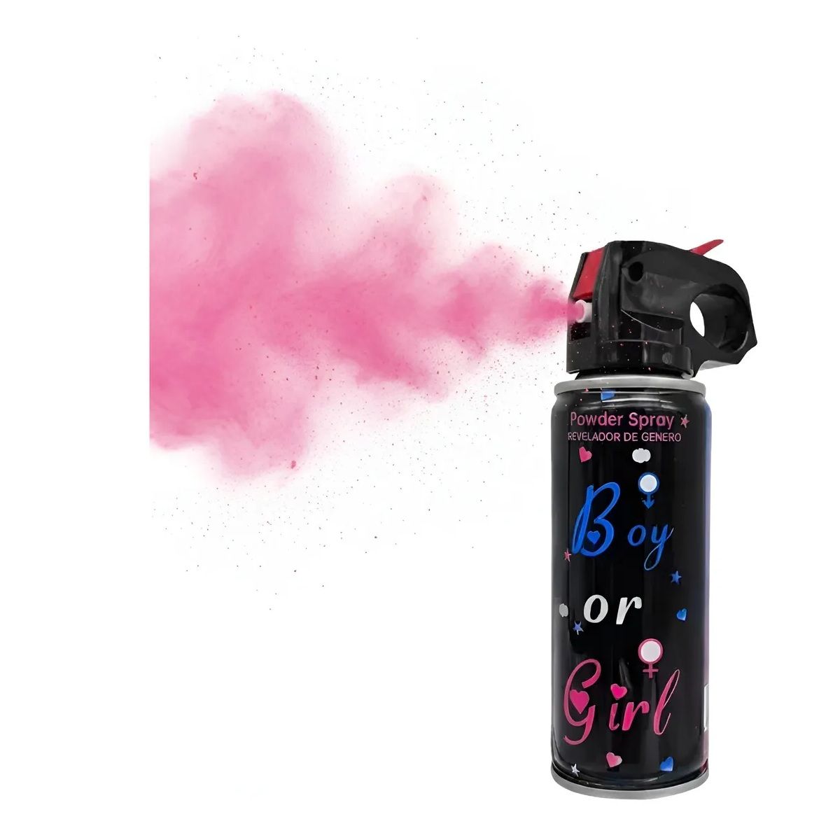 PASTELERIUSCL - Extintor Humo Revelación De Genero Cañón Spray Color extintor revelación genero PASTELERIUSCL