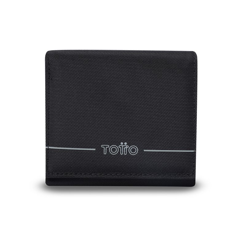 Billetera Sayle con RFID Blocker Negra Negro S