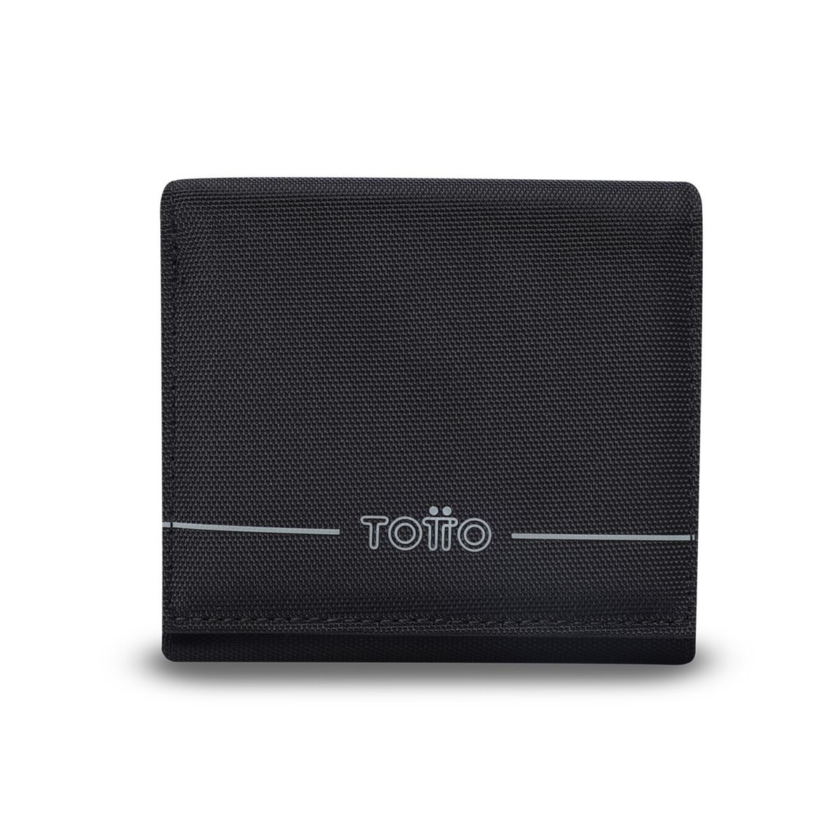 TOTTO - Billetera Totto Hombre Sayle con RFID Blocker Negra