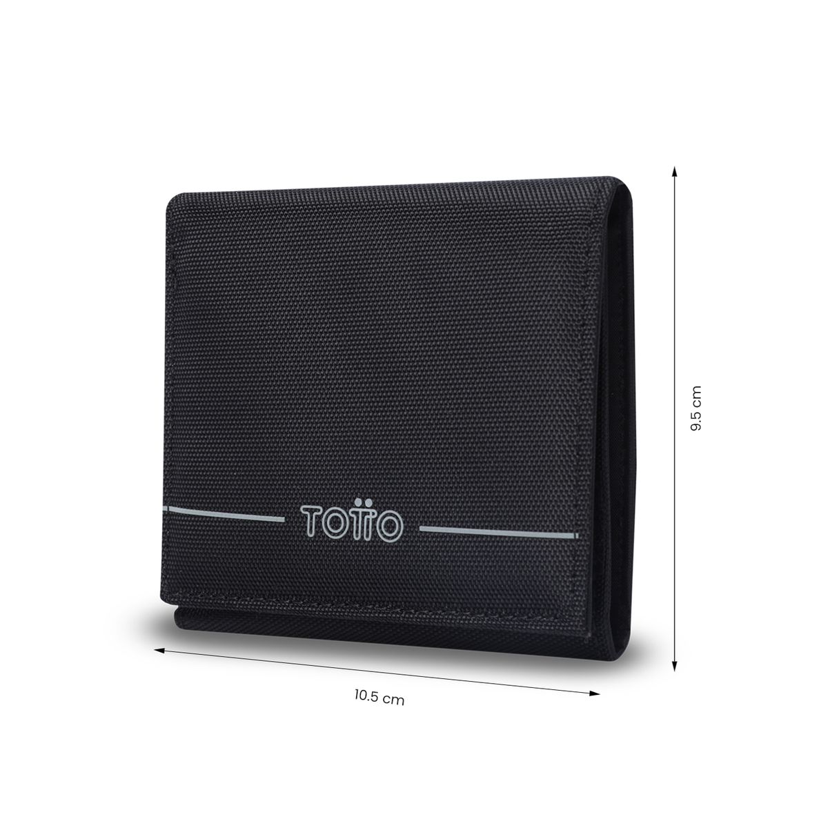 TOTTO - Billetera Totto Hombre Sayle con RFID Blocker Negra