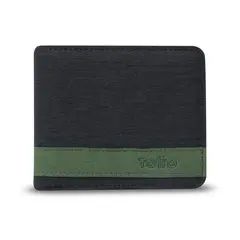 TOTTO - Billetera Hombre Lad con RFID Blocker Negra