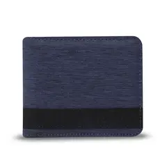 TOTTO - Billetera Hombre Lad con RFID Blocker Azul