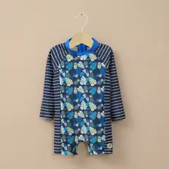 OPALINE - Traje de baño entero azul de niño