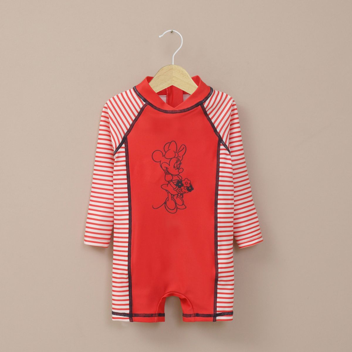 OPALINE - Traje de baño rojo disney de niña