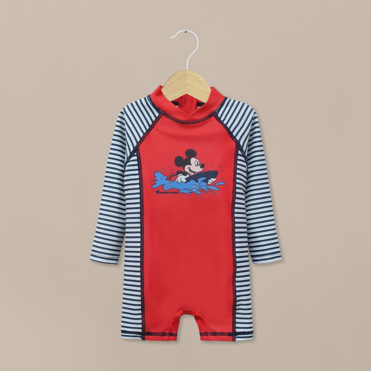 OPALINE - Traje de baño rojo disney de niño