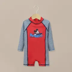 OPALINE - Traje de baño rojo disney de niño