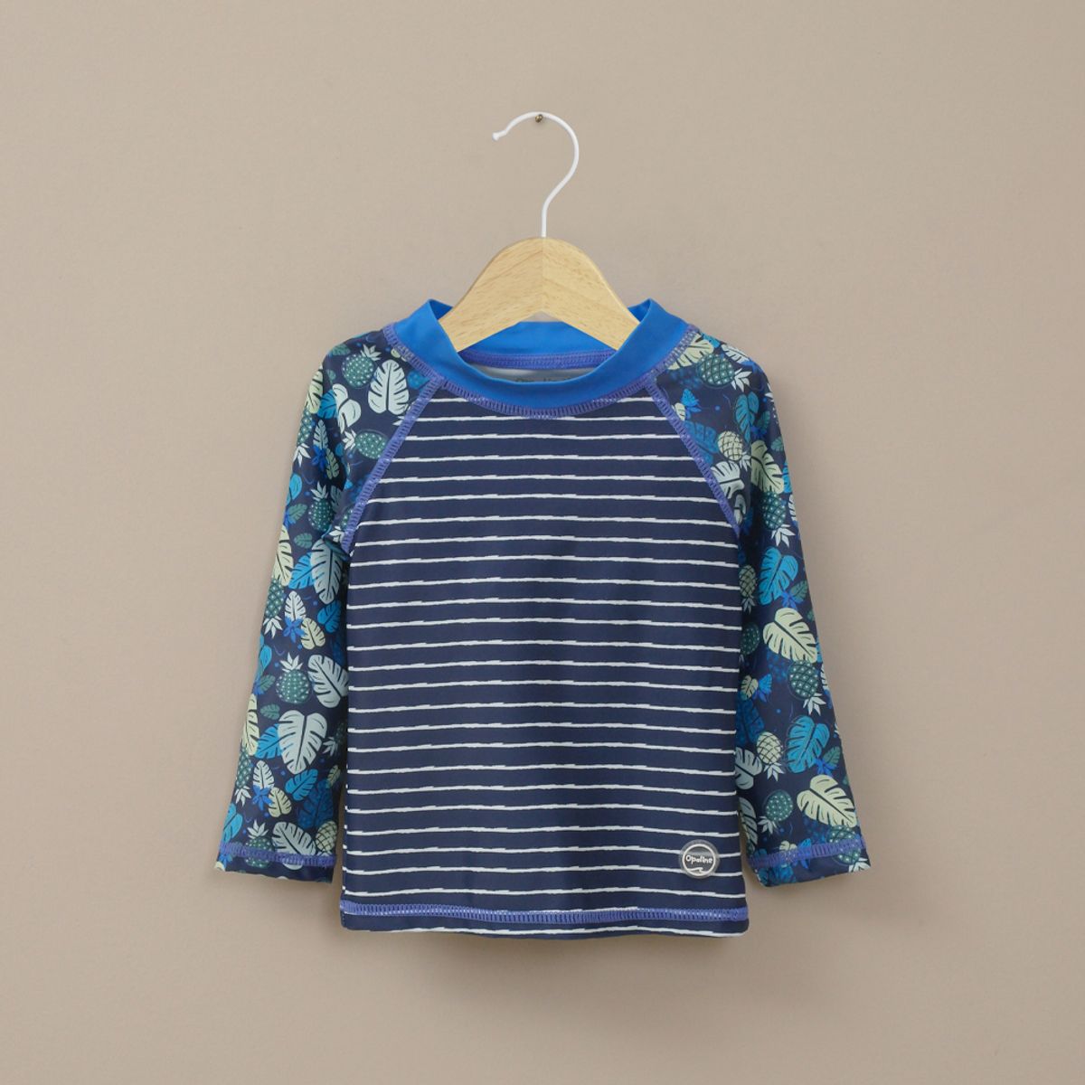 OPALINE - Polera traje de baño azul de niño